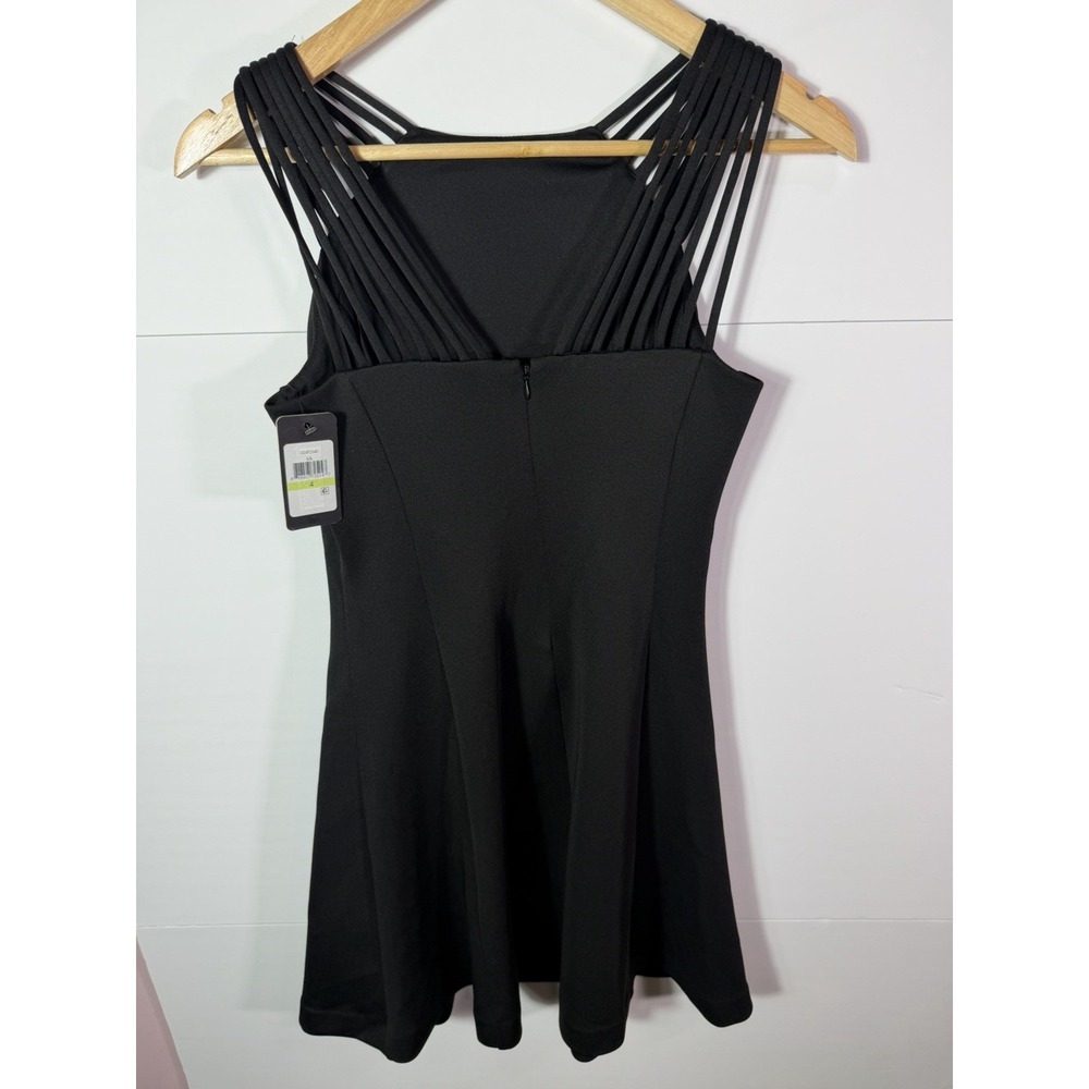 Guess Black Dress Womens Size 4 Sleeveless Strappy Back